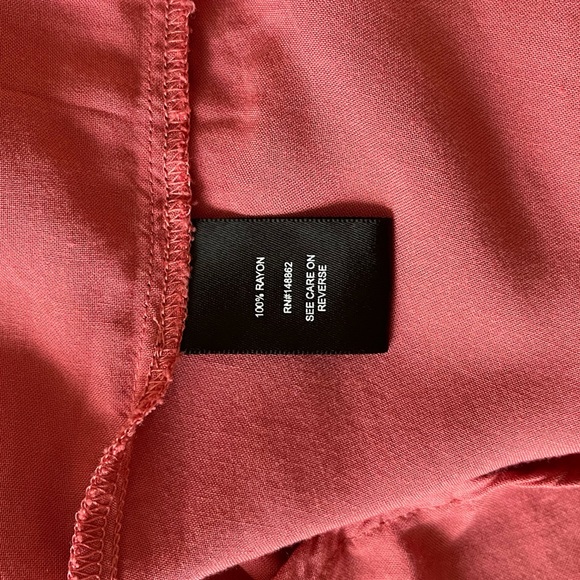 Torrid Flowing Halter Tank Top | Salmon Pink | Torrid Size 0 - Picture 4 of 7